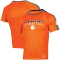 thumbnail image 1 of Men's Russell Orange Clemson Tigers Colorblocked Impact Raglan T-Shirt, 1 of 3