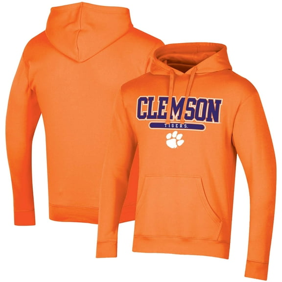 Men's Russell Orange Clemson Tigers Team Pullover Hoodie