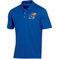 thumbnail image 1 of Men's Russell Royal Kansas Jayhawks Classic Fit Synthetic Polo, 1 of 1