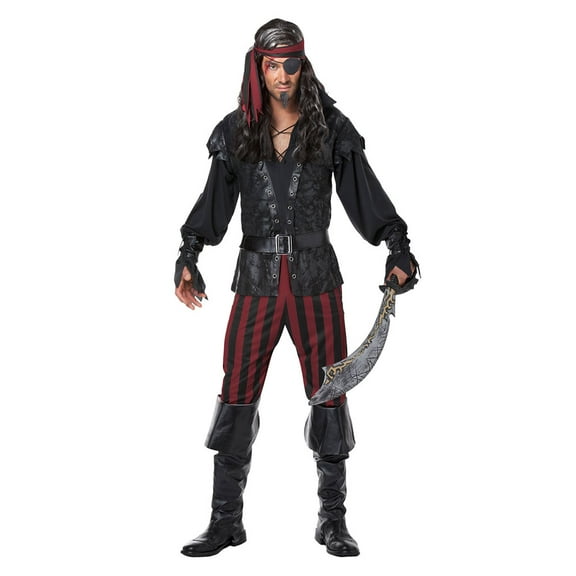 California Costumes Ruthless Rogue Pirate Adult Costume Medium Male