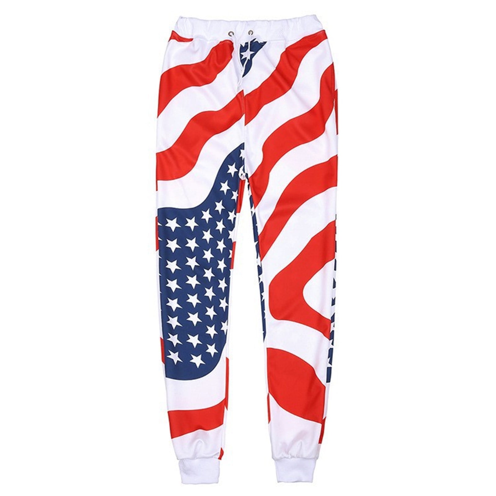 Men's 'S American Flag Pants 'S Sport Sweatpants Baggy Pants - Walmart.com