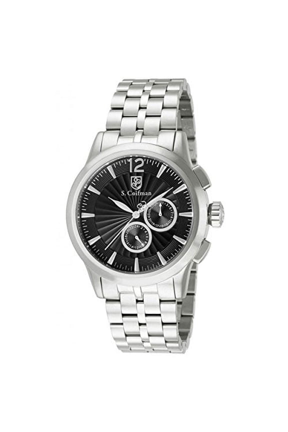 Men's SC0268 Quartz Chronograph Black Dial Watch