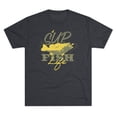 thumbnail image 1 of Men's "SUP Fish Life" Tri-Blend Crew Tee by Bird Island Outfitters, 1 of 4