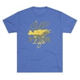 thumbnail image 1 of Men's "SUP Fish Life" Tri-Blend Crew Tee by Bird Island Outfitters, 1 of 4