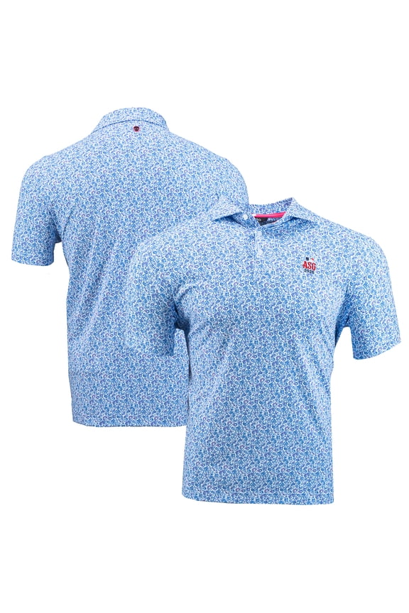 Men's SWAG Golf Blue 2026 MLB All-Star Game On The Rocks Classic Polo