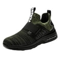 thumbnail image 1 of Men's Safety Shoes Lightweight Damping Steel Toe Caps Work Trainers Slip-On Anti-Slip for Industrial, 1 of 7