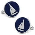thumbnail image 1 of Men's Sailboat Cufflinks, 1 of 4
