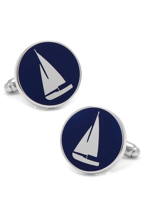 Men's Sailboat Cufflinks