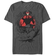 Mens Samurai Jack Aku Sun Frame Graphic Tee Charcoal Heather 4X Large