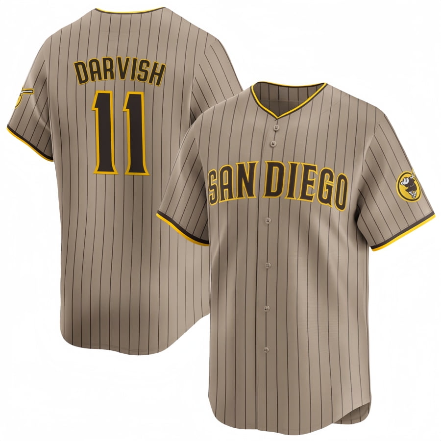 San Diego Padres ユニフォーム DARVISH 11 Yu Darvish San Diego Padres City Connect Limited Jersey by NIKE