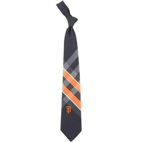 Men's San Francisco Giants Woven Poly Grid Tie