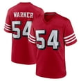 thumbnail image 1 of Men's San Francisco Warner 54 Scarlet Alternate Stitched T-Shirts Sports Player Game Top, Large, 1 of 1