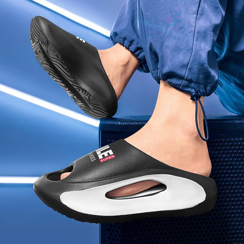 Men's Sandal Slippers New Summer Sneaker Slippers Men Thick Bottom ...