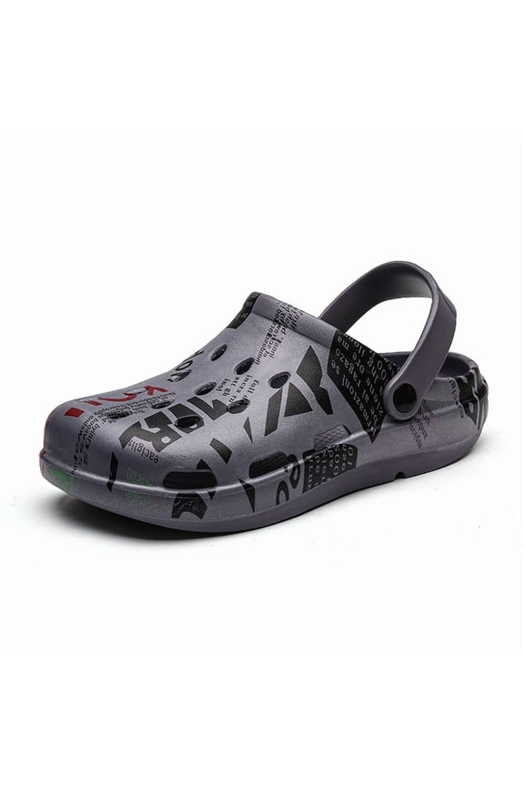 Men's Sandal Style Inspired All Terrain Waterproof Slip on Clogs Outdoor Clogs