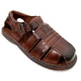 thumbnail image 1 of Men's Sandals Closed Toe Fisherman Adjustable Buckle Casual Slippers, 1 of 4