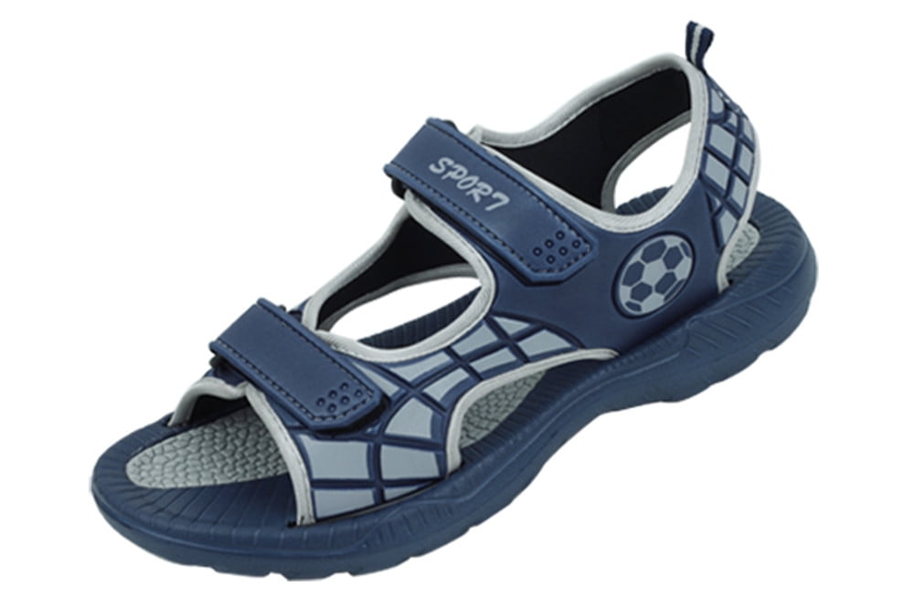 Men's Sandals Open Toe Adjust Strap Casual Beach Walking Hiking Shoes ...