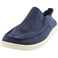 thumbnail image 1 of Sanuk Men's Hi Five Navy Ankle-High Canvas Slip-On Shoes - 9M, 1 of 6
