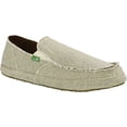 thumbnail image 1 of Men's Sanuk Rounder Moc Toe Shoe Tan Canvas 12 M, 1 of 6