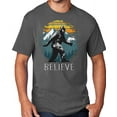 thumbnail image 1 of Men's Sasquatch Believe T-shirt, 2XL Charcoal Gray - TALL, 1 of 3
