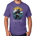 thumbnail image 1 of Men's Sasquatch Believe T-shirt, 3XL Heather Purple - TALL, 1 of 3