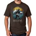 thumbnail image 1 of Men's Sasquatch Believe T-shirt, Medium Dark Chocolate Brown, 1 of 3