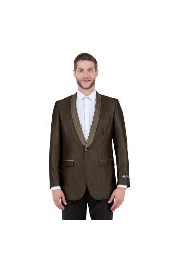 Men's Satin Textured Sport Coat Only
