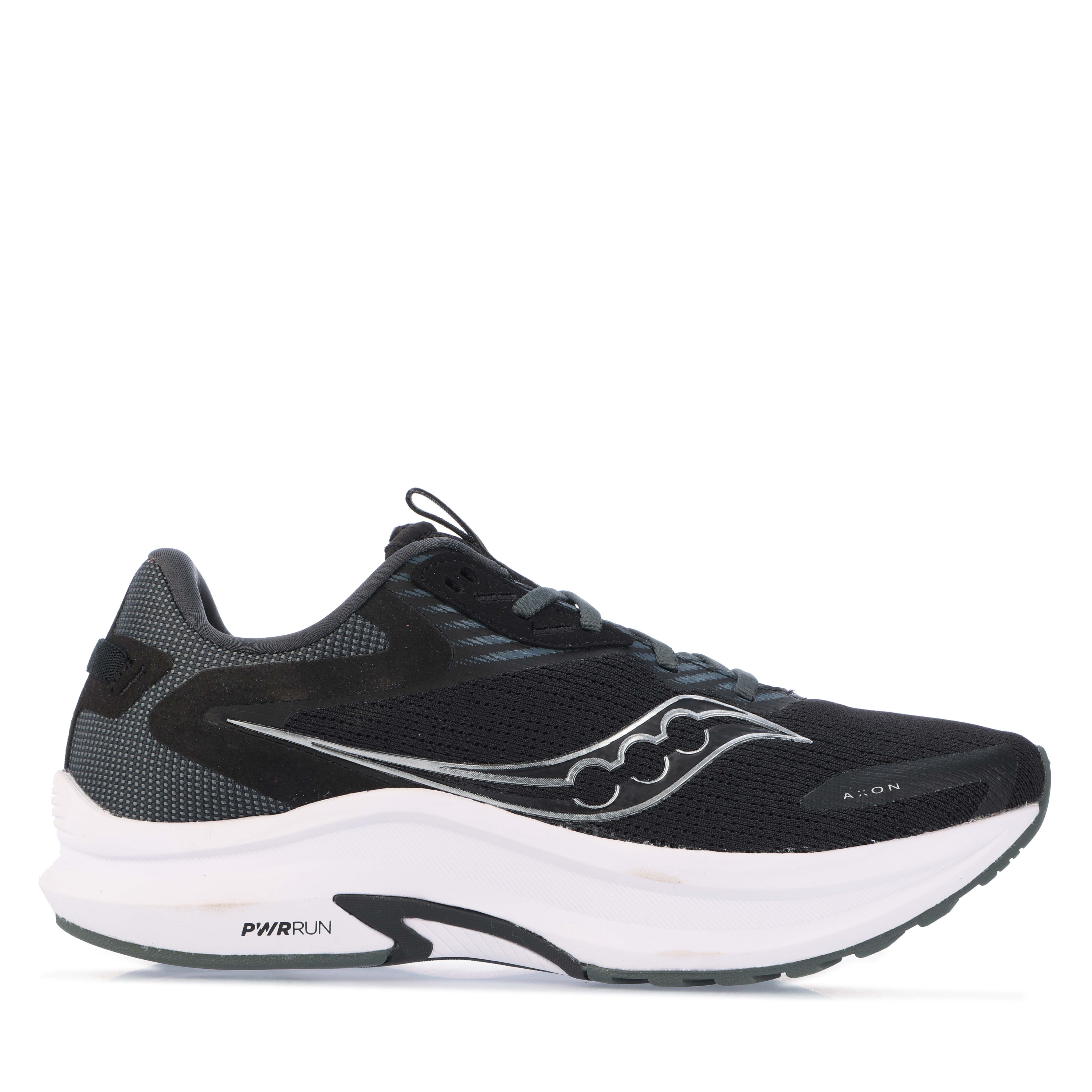 Saucony Axon 2 Mens Size 10.5 Running Shoes Grey Black PWRRUN Sneakers S20732-15 Amazon.com | Saucony Men main image 3