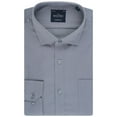 thumbnail image 1 of Men's Savile Row Classic Fit Sateen Dress Shirt Color: Light Gray Size: XL-36/37, 1 of 4