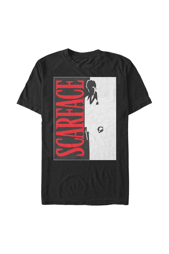 Men's Scarface Shadow Poster Graphic T-Shirt