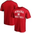 thumbnail image 1 of Men's Scarlet Nebraska Huskers In Bounds T-Shirt, 1 of 3