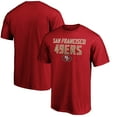 thumbnail image 1 of Men's Scarlet San Francisco 49ers Game Day Stack T-Shirt, 1 of 3