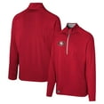 thumbnail image 1 of Men's Scarlet San Francisco 49ers Grind Iron Quarter-Zip Top, 1 of 3