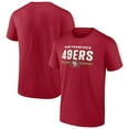 thumbnail image 1 of Men's Scarlet San Francisco 49ers Speed & Agility T-Shirt, 1 of 3
