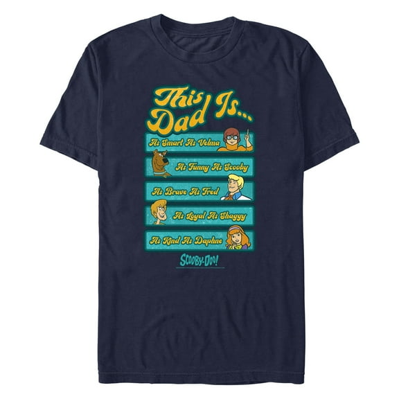 Men's Scooby Doo Dad Jumble Graphic T-Shirt