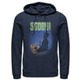 thumbnail image 1 of Men's Scooby Doo Dog Shadow  Pull Over Hoodie Navy Blue Medium, 1 of 3