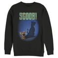 thumbnail image 1 of Men's Scooby Doo Dog Shadow Sweatshirt Black Medium, 1 of 3