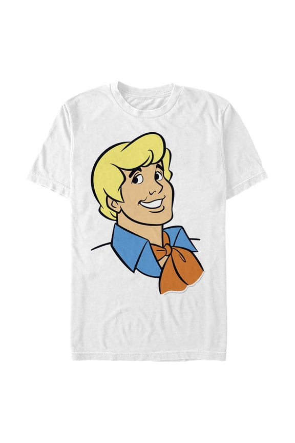 Men's Scooby Doo Fred Pose  Graphic Tee White X Large