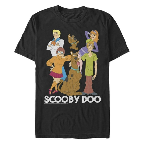Men's Scooby Doo Gang Group Shot  Graphic T-Shirt