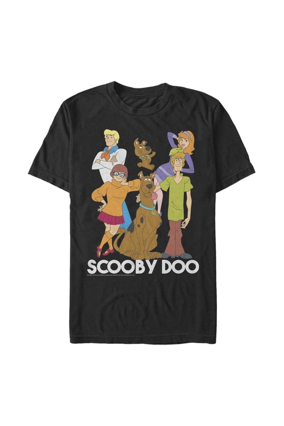 Men's Scooby Doo Gang Group Shot Graphic T-Shirt