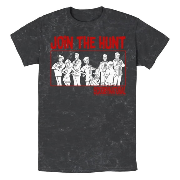 Men's Scooby Doo Join The Hunt  Graphic T-Shirt