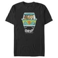 thumbnail image 1 of Men's Scooby Doo Mystery Machine Front Graphic Tee Black Large, 1 of 4