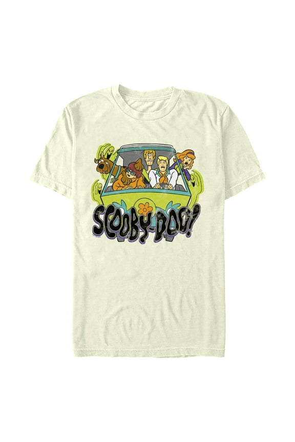 Men's Scooby Doo Mystery Machine Ghosts  Graphic T-Shirt