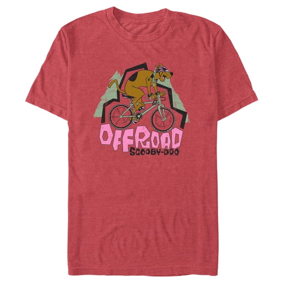 Men's Scooby Doo Off Road Graphic Tee Red Heather 2X Large