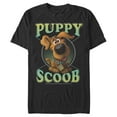 thumbnail image 1 of Men's Scooby Doo Puppy Circle  Graphic Tee Black X Large, 1 of 4