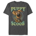 thumbnail image 1 of Men's Scooby Doo Puppy Circle  Graphic Tee Charcoal Medium, 1 of 4