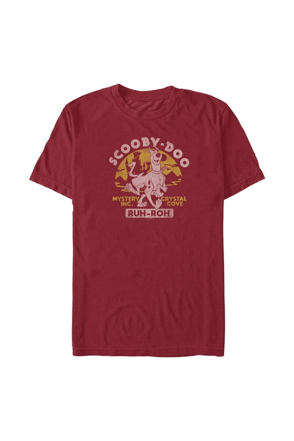 Men's Scooby Doo Ruh Roh Badge Graphic T-Shirt