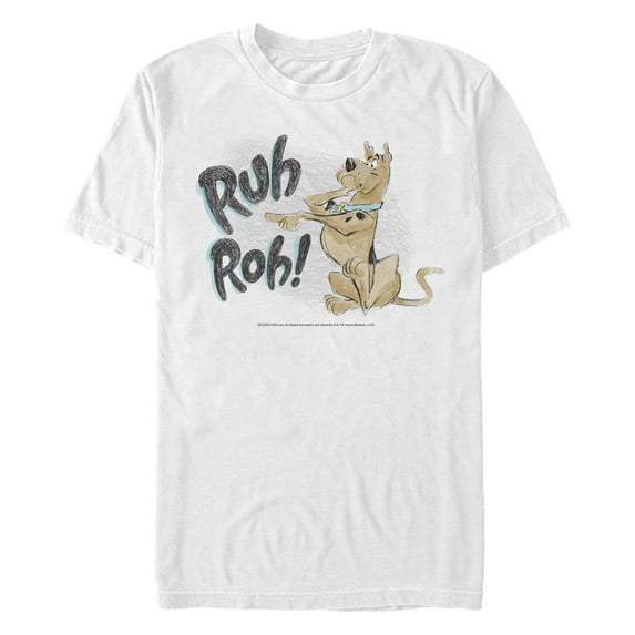 Men's Scooby Doo Ruh Roh Pointing Graphic T-Shirt