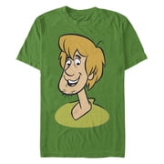 Mens Scooby Doo Shaggy Big Face Smile Graphic T-Shirt