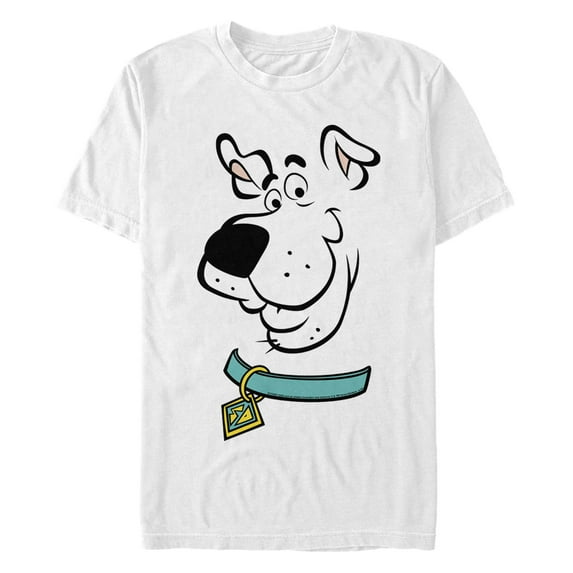 Men's Scooby Doo Sketch Dog Face Graphic T-Shirt