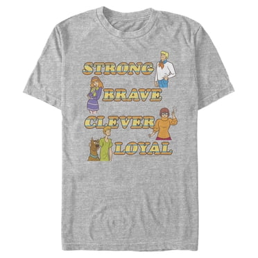 Scooby Doo Men's Graphic T-Shirt - Official Merchandise, Black, Size Large